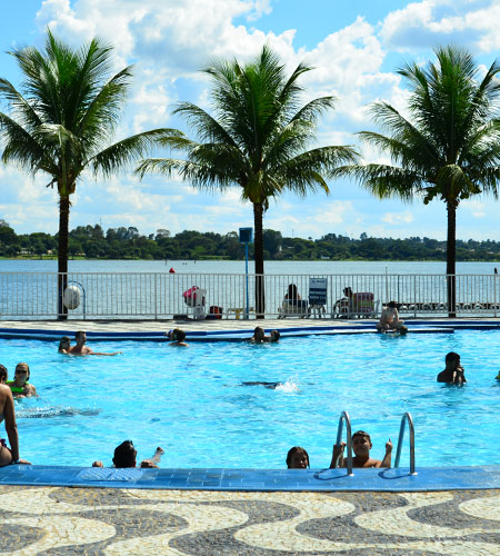 Fotos: Clubes de funcionários públicos em Brasília têm piscina