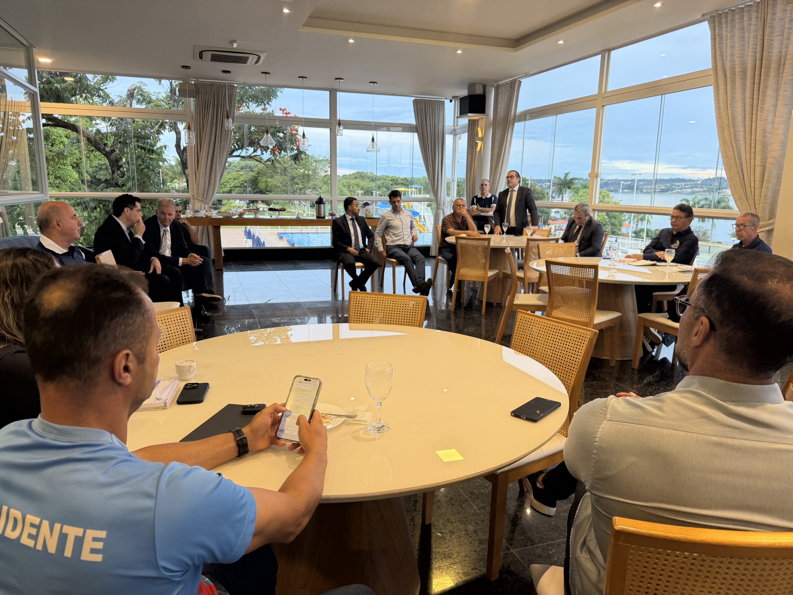 Ascade participa de reunião no Clube Naval onde SinLazer instala Fórum Jurídico